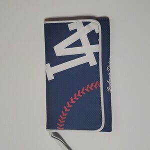 Los Angeles Dodgers Blue and White Wallet
